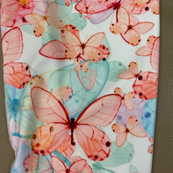 Leggings Yoga Pants Butterfly Print by Cocoleggings - S/M - Picture 5 of 8